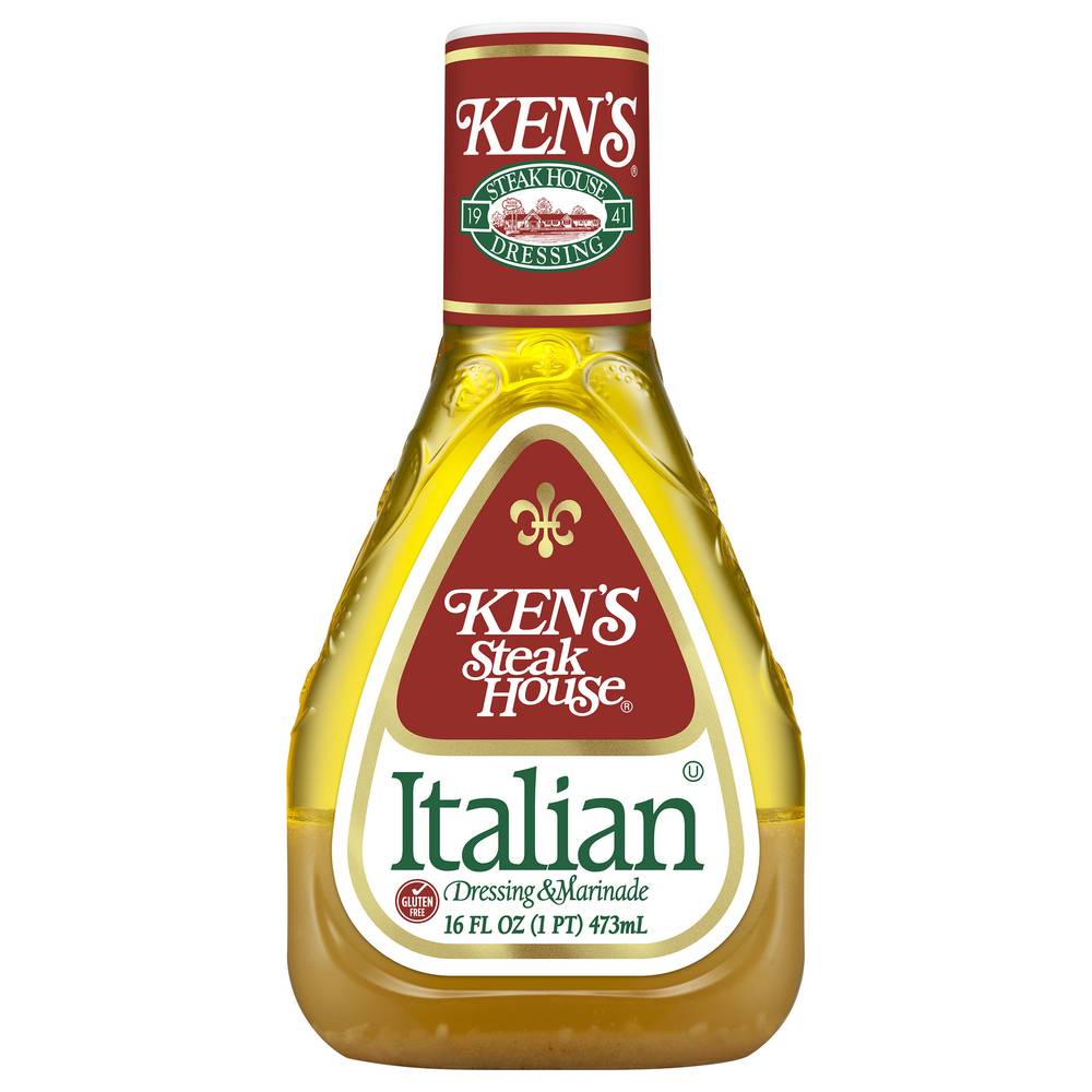 Ken's Steak House Italian Dressing & Marinade (16 fl oz)