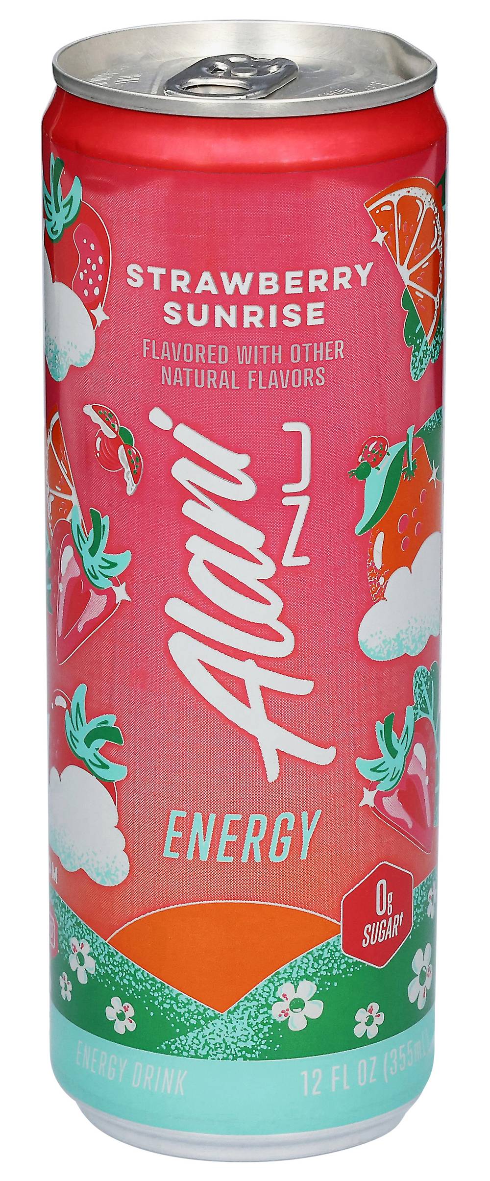 Alani Nu Energy Drink, Strawberry Sunrise (12 fl oz)