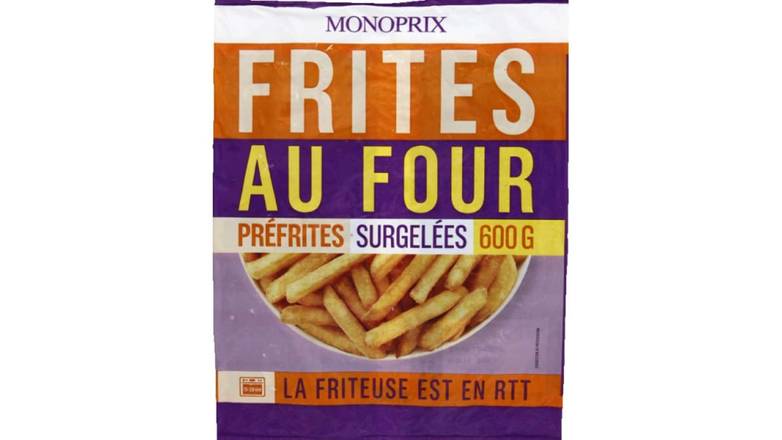 Monoprix Frites au four Le sachet de 600 g