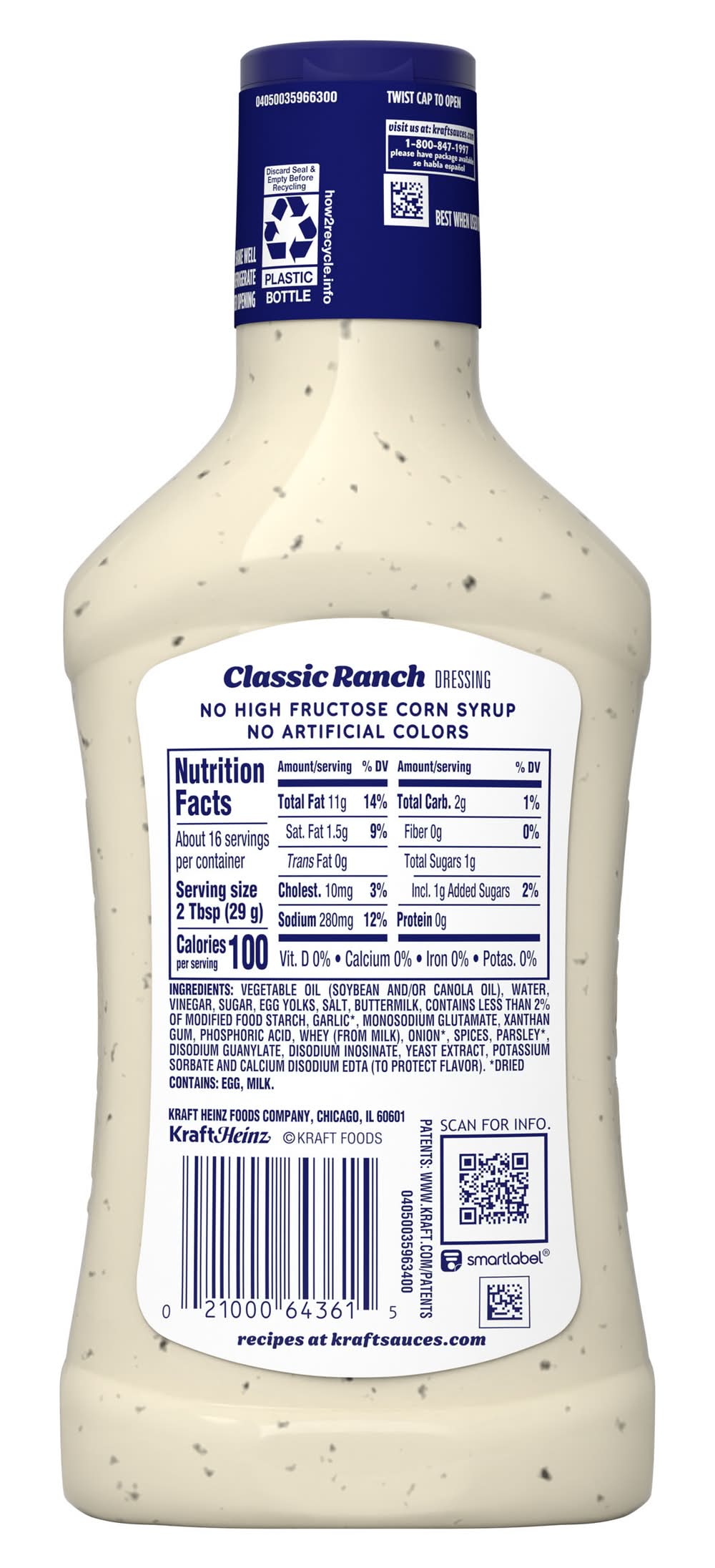Kraft Classic Ranch Dressing - Delivery in Under an Hour | Salad Dressing |  Uber Eats