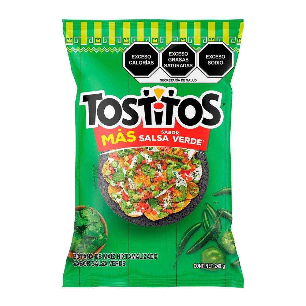 Tostitos totopos (salsa verde)