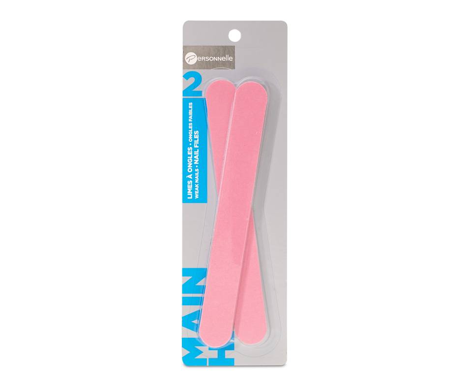 Personnelle cosmetics limes à ongles (2 unités) - nail files (2 units)