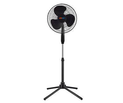 Climate Keeper Oscillating Stand Fan (16" /black)