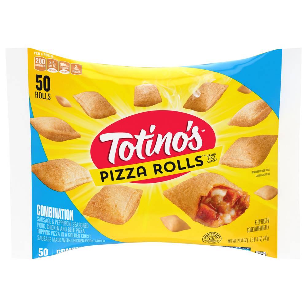 Totino's Combination Pizza Rolls (1.55 lbs, 50 ct)