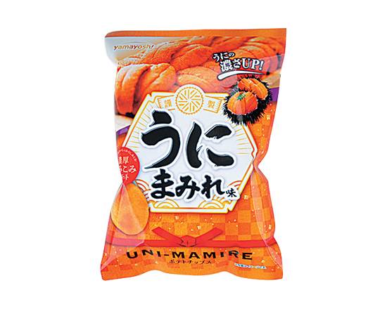 【菓子】山芳 ポテトチップスうにまみれ味 45g