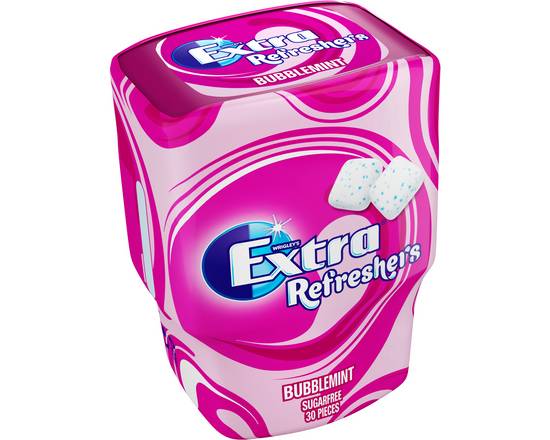 EXTRA REFRESHERS BUBBLEMINT 30ST 67G