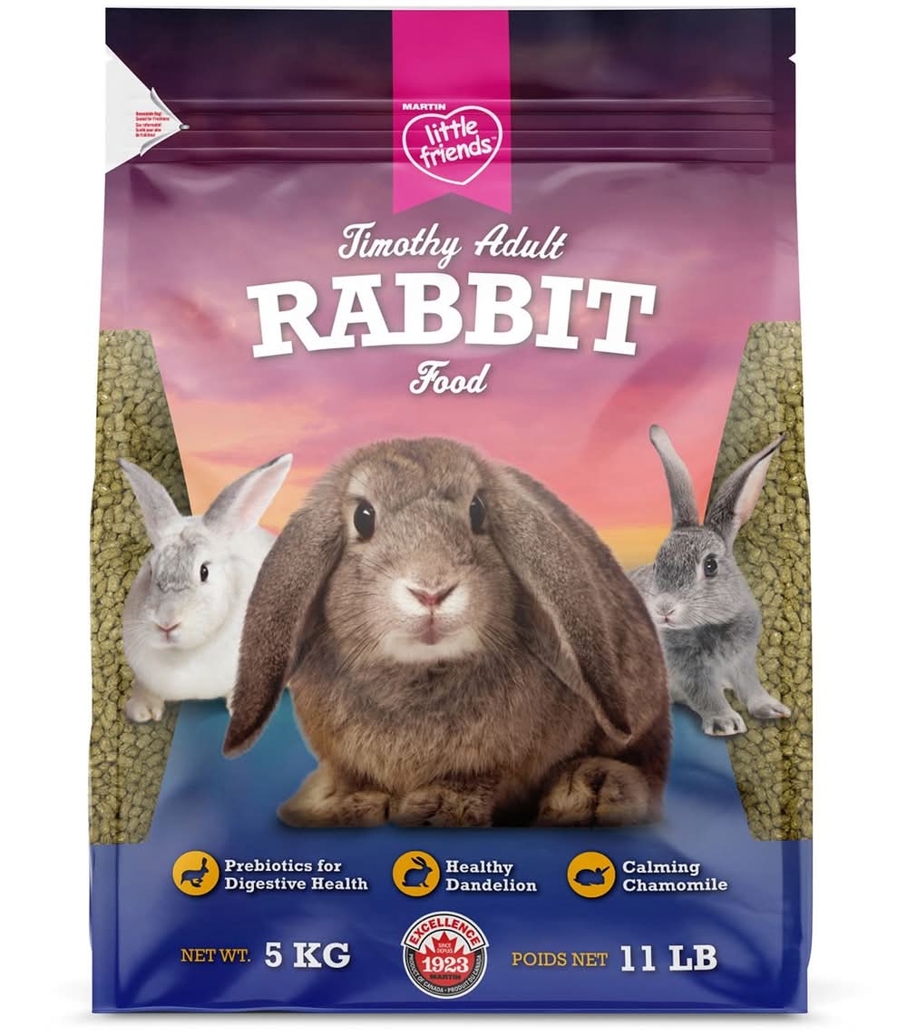 Martin Little Friends - Timothy Adult Rabbit Food, 11 lb
