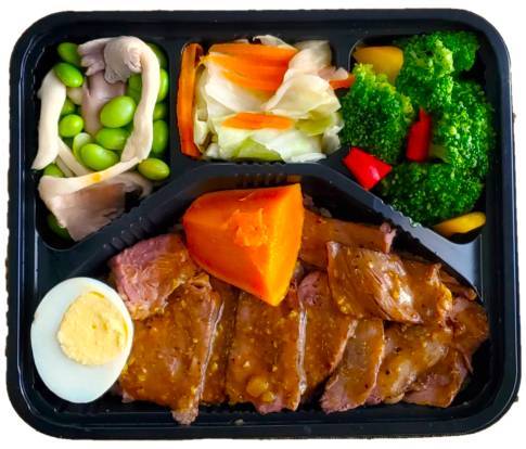 黑胡椒烤牛肉便當