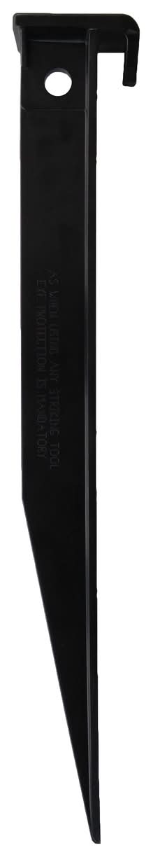 Master Mark Do-All Stake 15 In. H Plastic Black Edging Stake