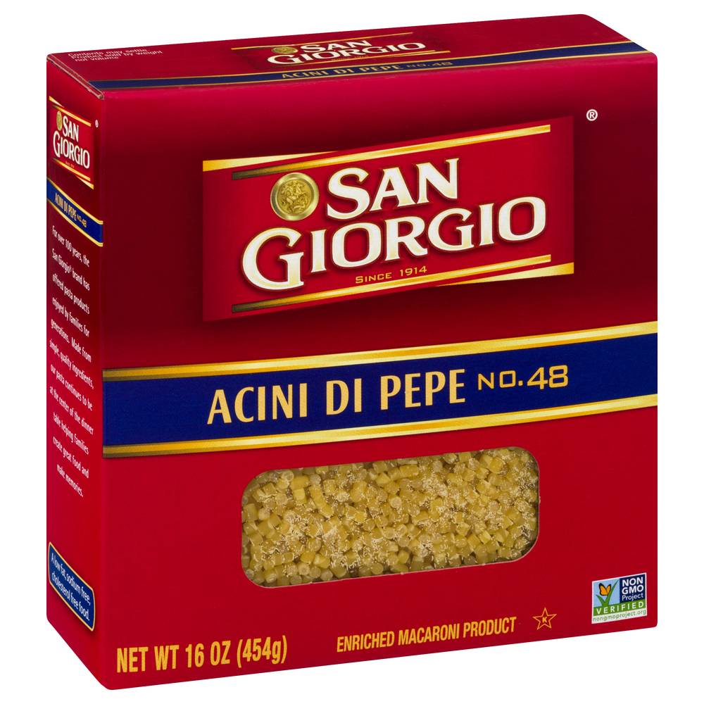 San Giorgio No. 48 Acini Di Pepe (1 lbs)