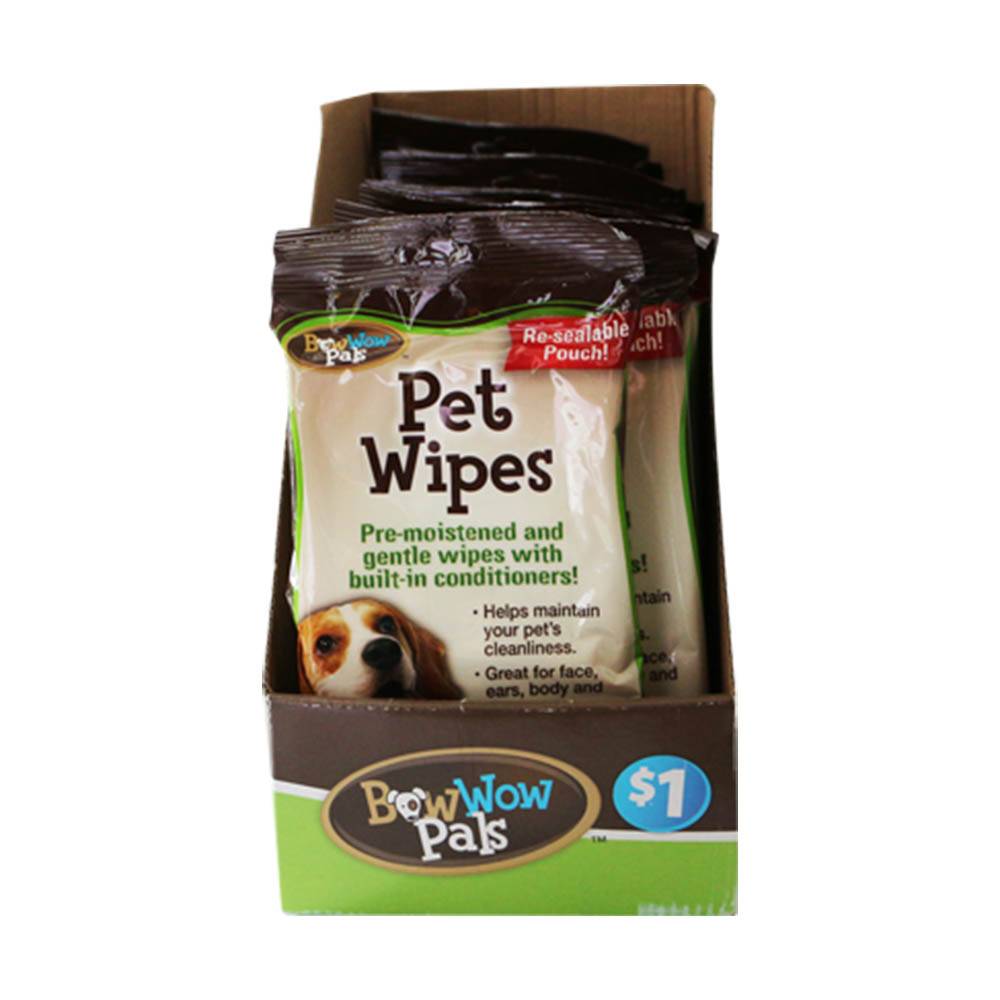 Bow Wow Pals Pet Wipes (24 pack)