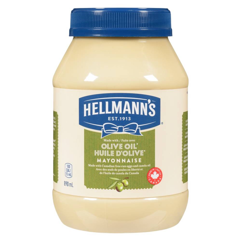 Hellmann's Olive Oil Mayonnaise (890 ml)