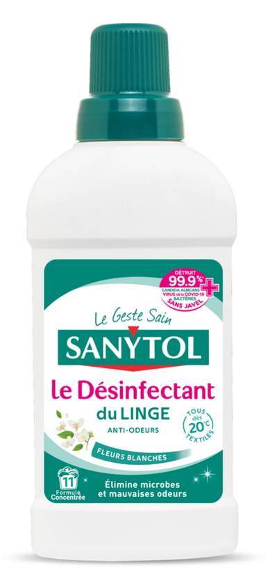 Sanytol désinfectant du linge fleurs blanches (500 ml)