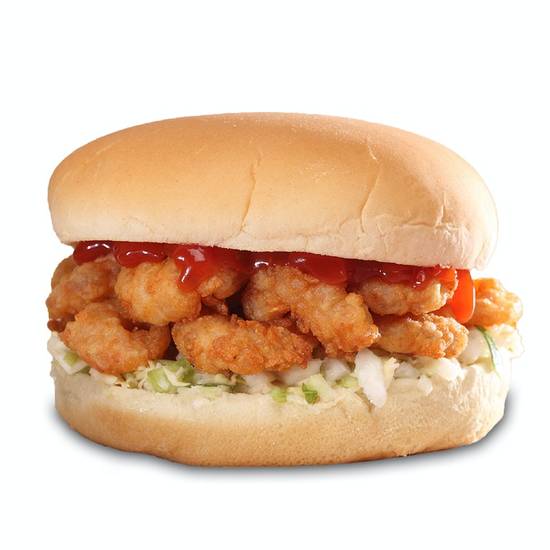 Order Shrimp Burger food online from Hwy 55 Burgers, Shakes & Fries store, New Bern on bringmethat.com