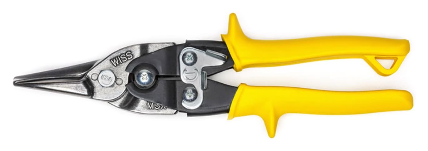 Crescent Wiss 9-3/4 In. Stainless Steel Straight Combination Pattern Snips 18 Ga. 1 Pk