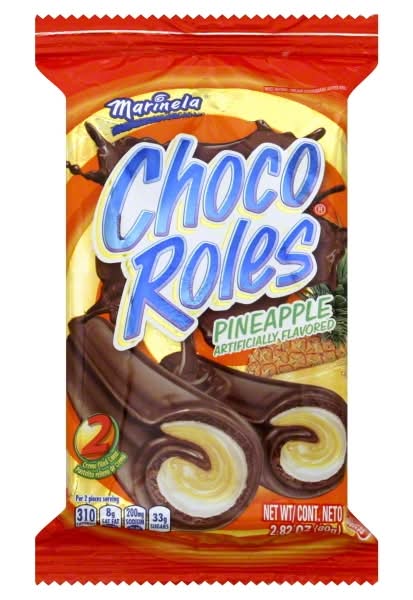 Marinela Choco Roles Cream and Pineapple Creme Cakes