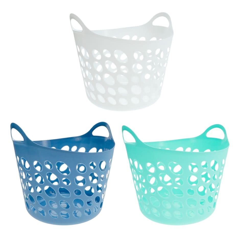 Round Baskets with Handles