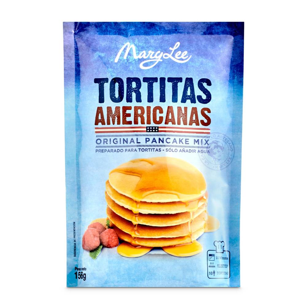 Preparado De Tortitas Americanas Mary Lee Bolsa 156 G