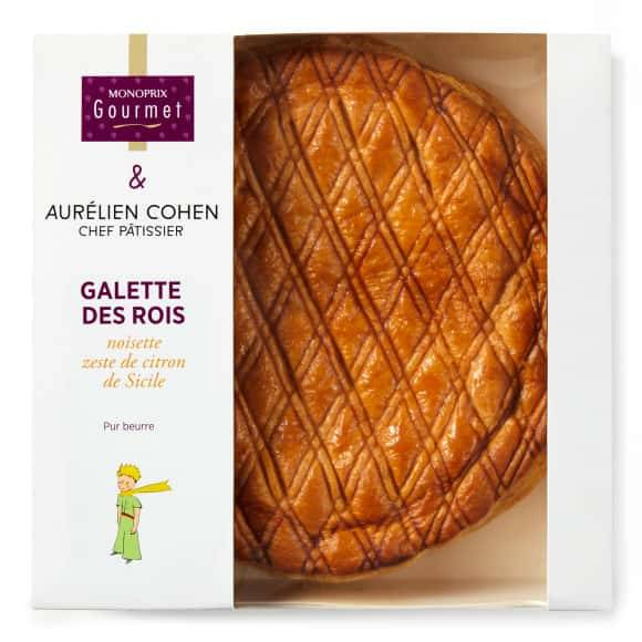 Aurelien Cohen X Monoprix Gourmet Galette Frangipane Noisettes Et Zestes De Citron De Sicile La Boite De 550G