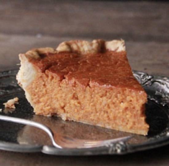 Sweet Potato Pie Slice
