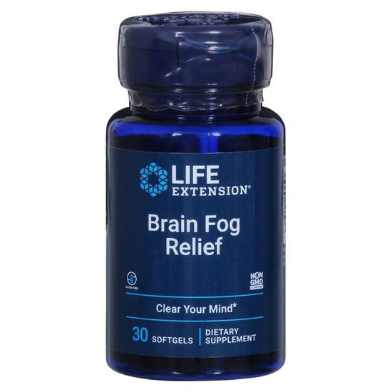 Life Extension Brain Fog Relief Softgels