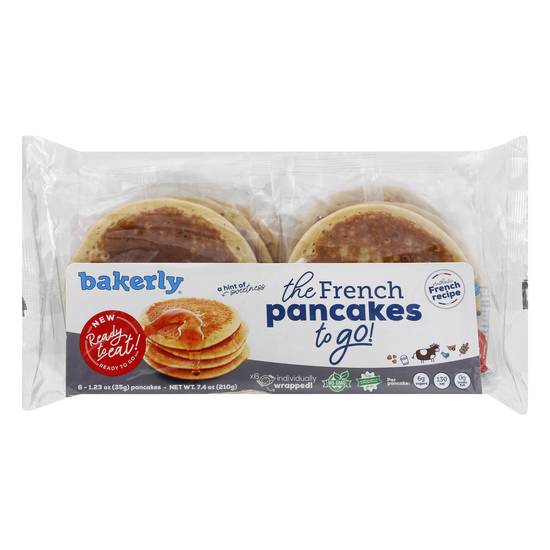 Bakerly the French Recipe Pancakes To Go! (6 ct)