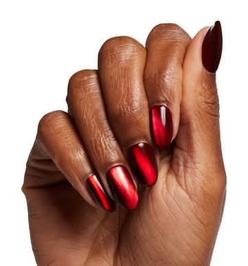 Olive & June The Instant Mani Press on Oval Fake Nails, M, Velvet (42 ct)