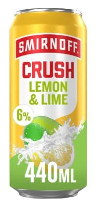 Smirnoff Crush Lemon & Lime 6% vol 440ml