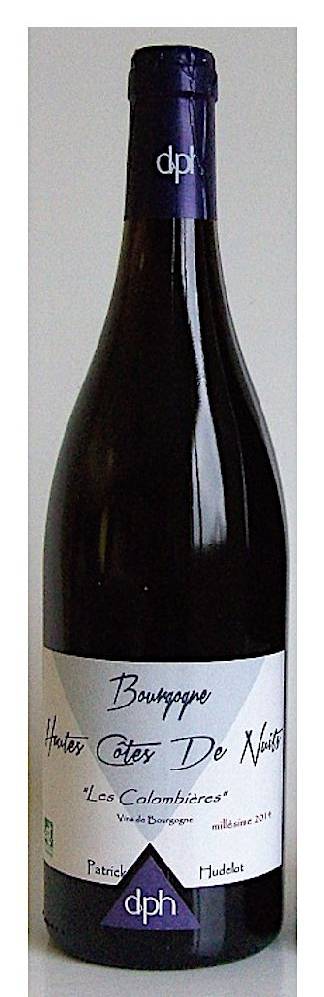 Vin rouge bourgogne hautes cotes de nuits 75cl - BIO