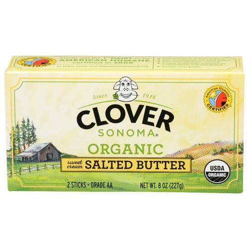 Clover Sonoma Organic Salted Butter