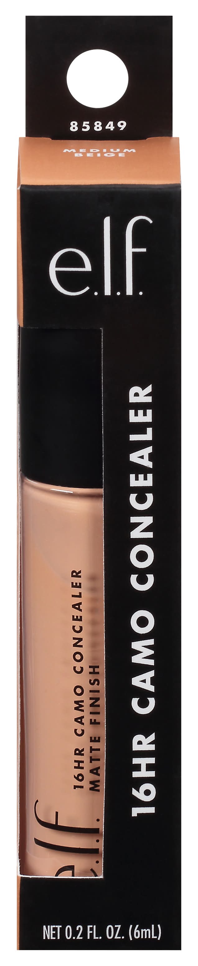 e.l.f. Medium Beige 16hr Camo Concealer (0.2 fl oz)