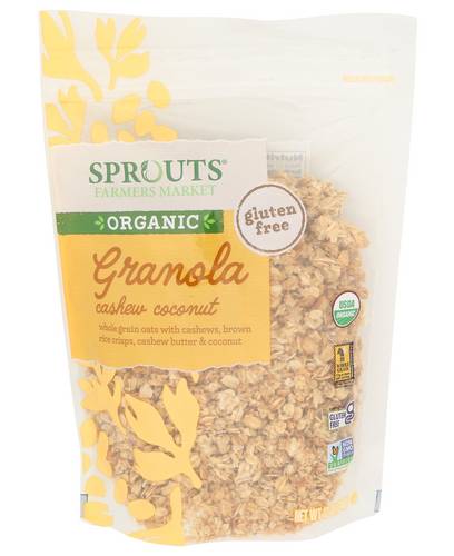 Sprouts Organic Cashew Coconut Granola