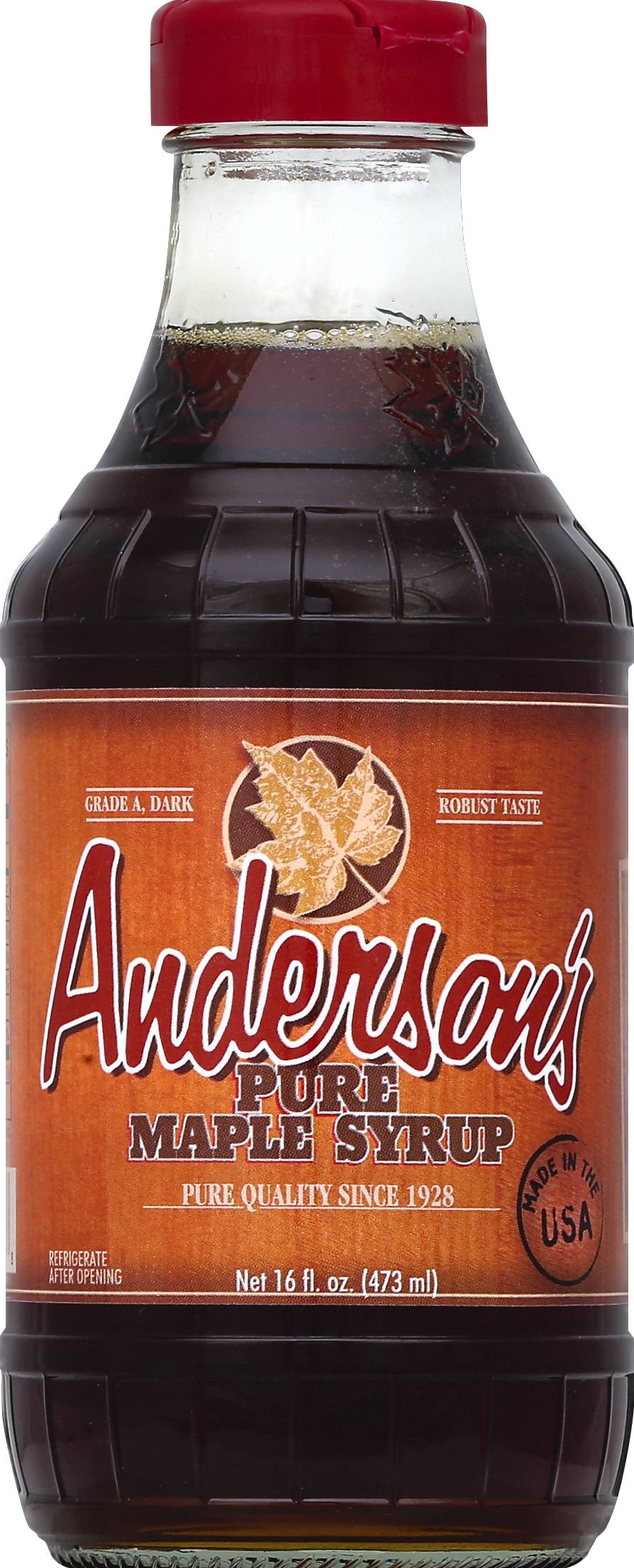 Anderson's Pure Maple Syrup (16 fl oz)