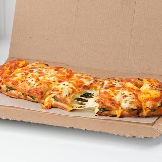 Domino’s Pizza Stuffed Cheesy Bread with Spinach & Feta