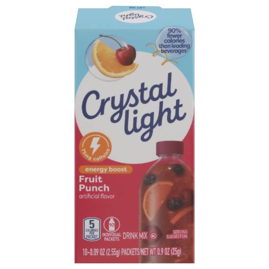 Crystal Light Fruit Punch Drink Mix (0.9 oz)