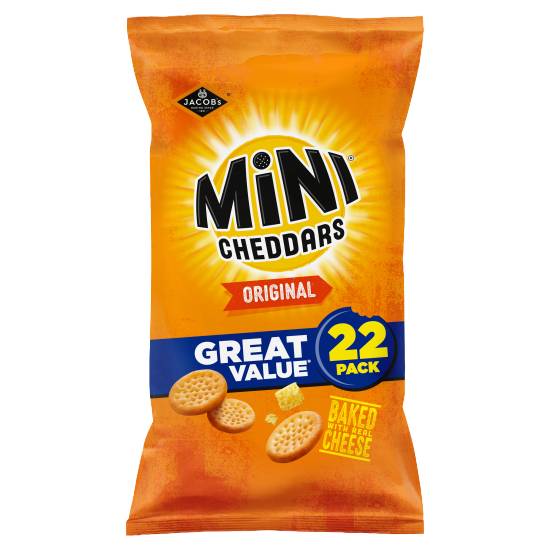 Jacob's Mini Cheddars Original Multipack Snacks