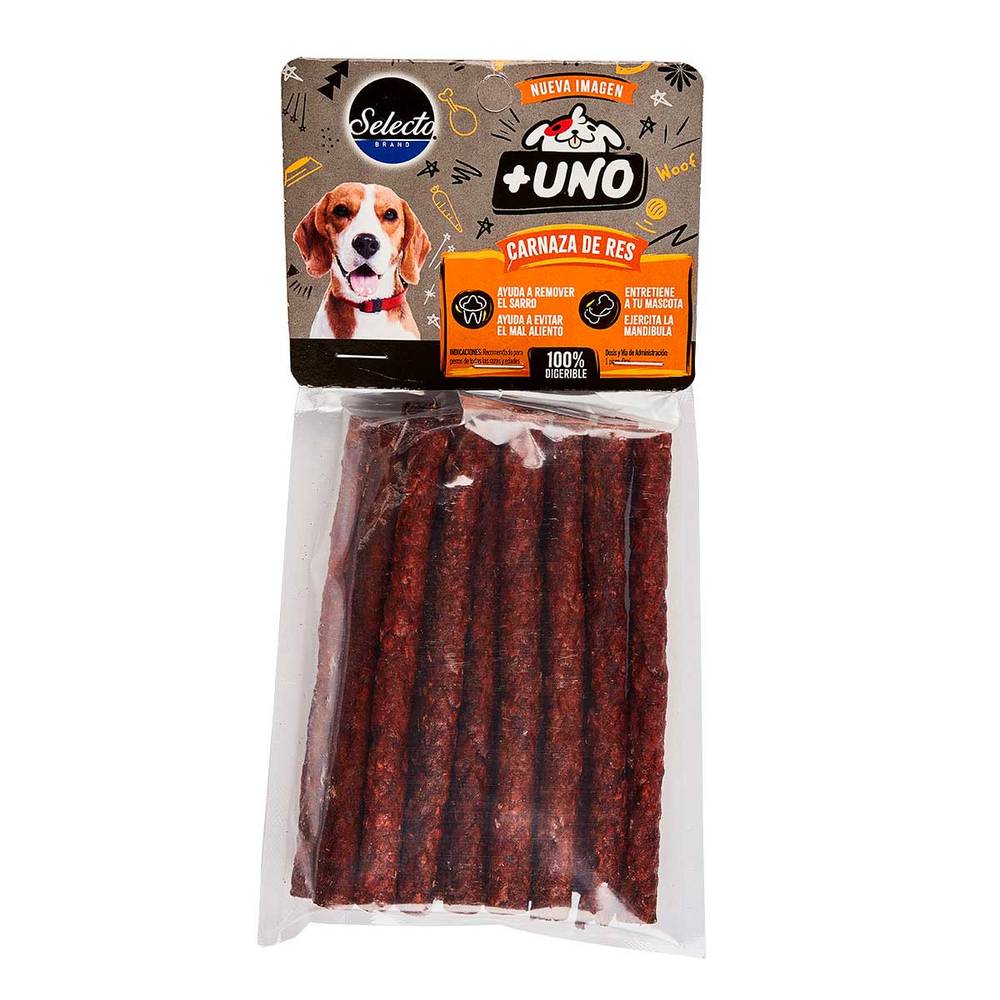 Selecto · Carnaza para perro, res (15 un)