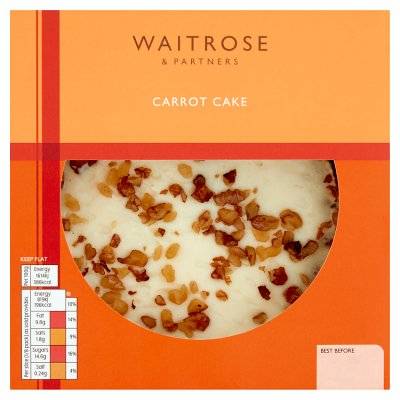 Waitrose Carrot Cake (each)