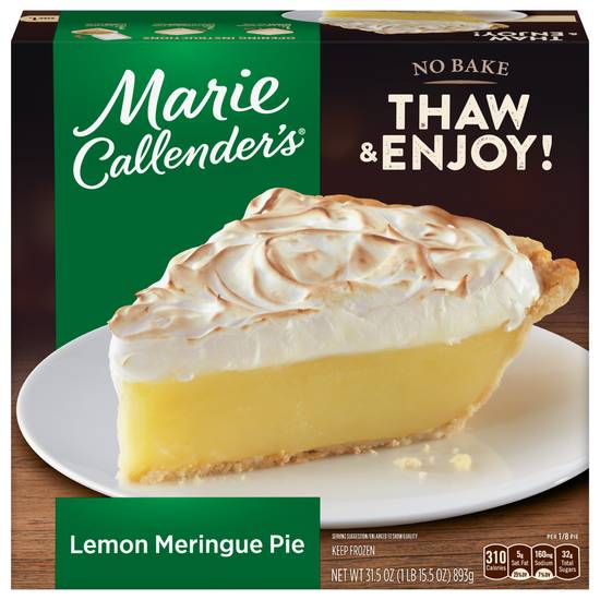 Marie Callender's Thaw & Enjoy! Lemon Meringue Pie