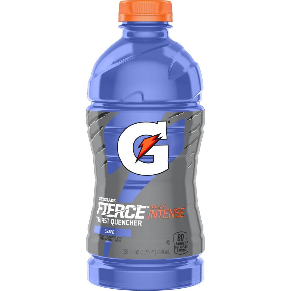 Gatorade Fierce Bold & Intense Thirst Quencher Sports Drink (28 fl oz) (grape)