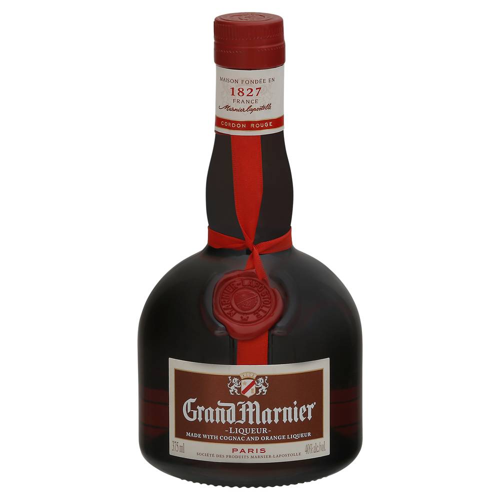 Grand Marnier French Cordon Rouge Orange Liqueur (375 ml)