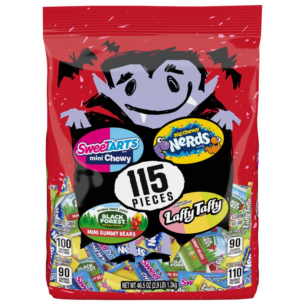 Ferrara Halloween Dracula Delight Candy, Assorted (46.5 oz, 115 ct)