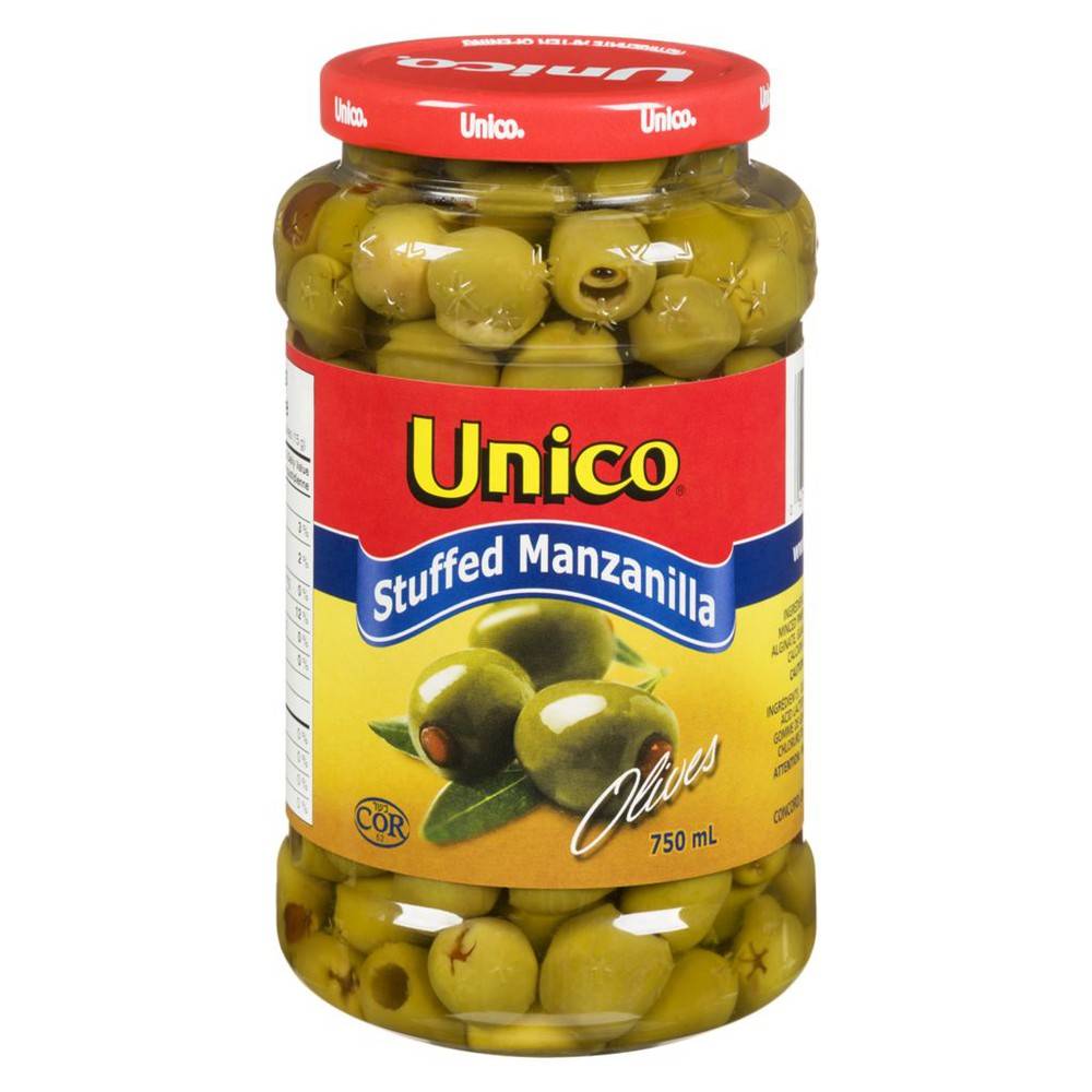 Unico Manzanilla Olives, Stuffed (750 g)