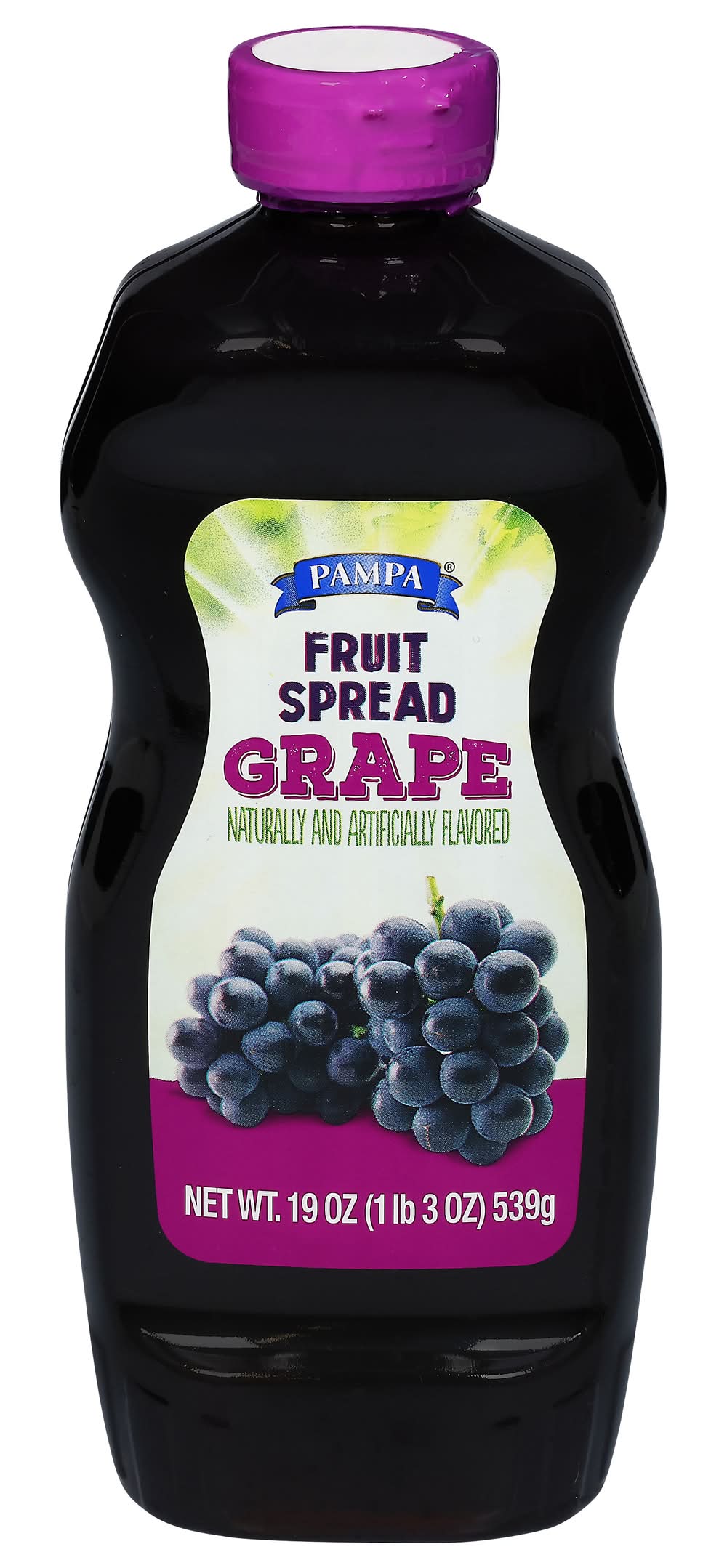 Pampa Fruit Spread, Grape (19 oz)