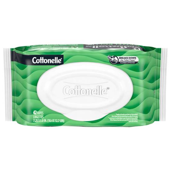 Cottonelle Flushable Wipes (42 wipes)