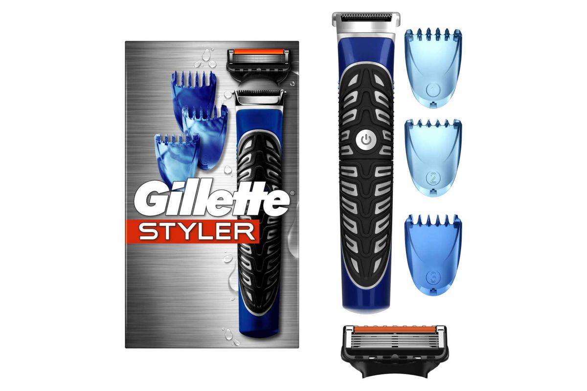 Gillette 4in1 Precision Body & Beard Trimmer, Shaver & Edger