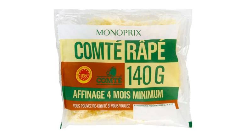 Monoprix - Fromage comté râpé AOP
