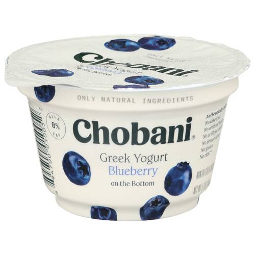 Chobani Fat Free Blueberry Greek Style Yogurt