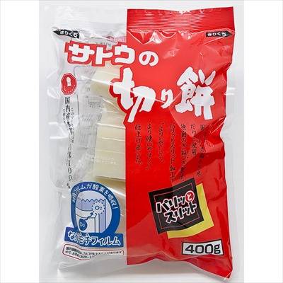 サトウ食品　サトウの切り餅　パリッとスリット　４００ｇ