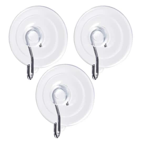 Ashland Suction Cups, Clear (3 pack)